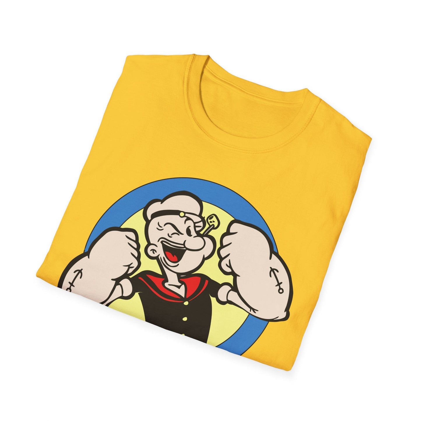 Unisex Cartoon T Shirt With Art Design Funny Animation Tee Gildan Softstyle 64000