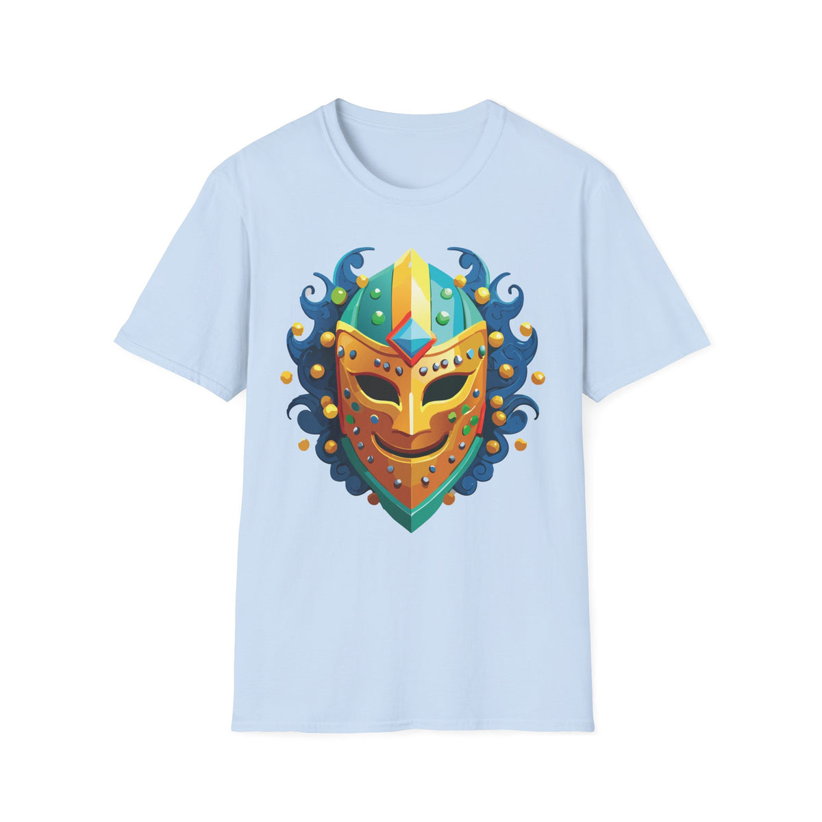 Mask Masquerade Carnival Graphic Tee Gildan Unisex 100 Cotton Tee Shirt m29