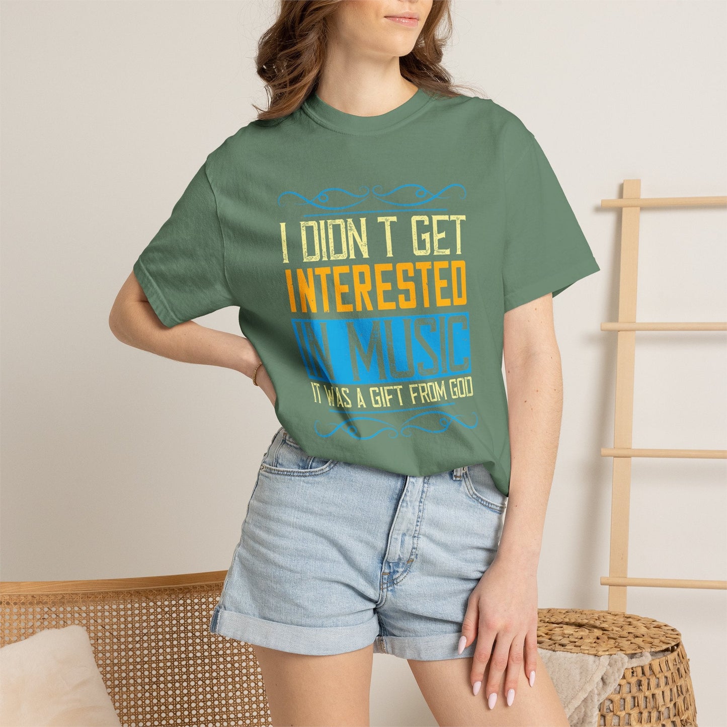 Music Graphic Design Unisex Cotton T-shirt m5