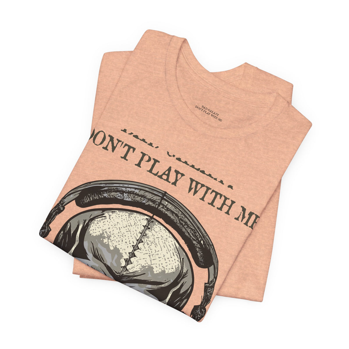 Skull Rock Graphic Unisex Cotton Bella+Canvas Tee with Art Design b45