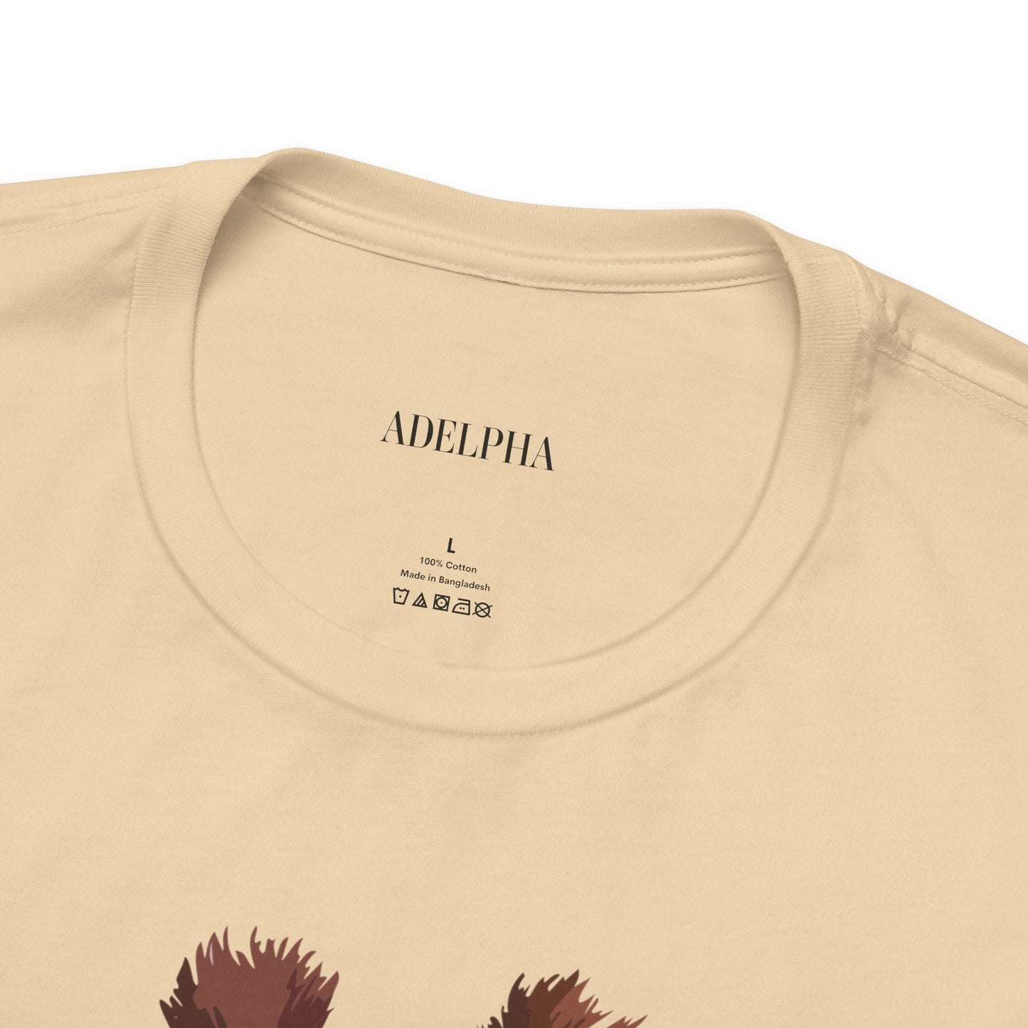 Giraffe Graphic Unisex 100 Cotton Vintage Animal Art T-Shirt 2