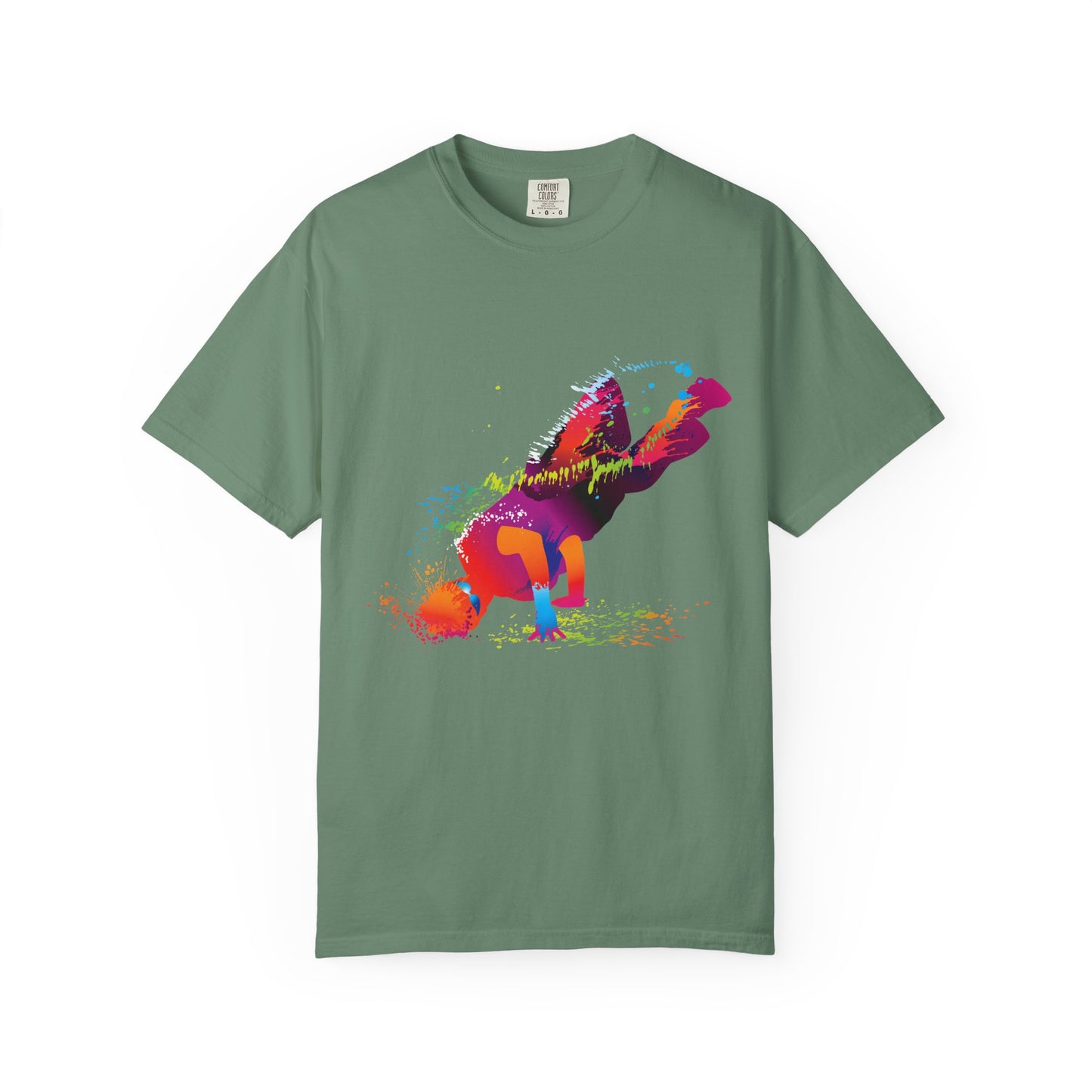 Sports Graphic Unisex T-Shirt Garment Dyed Cotton Relaxed Fit Comfort Colors 1