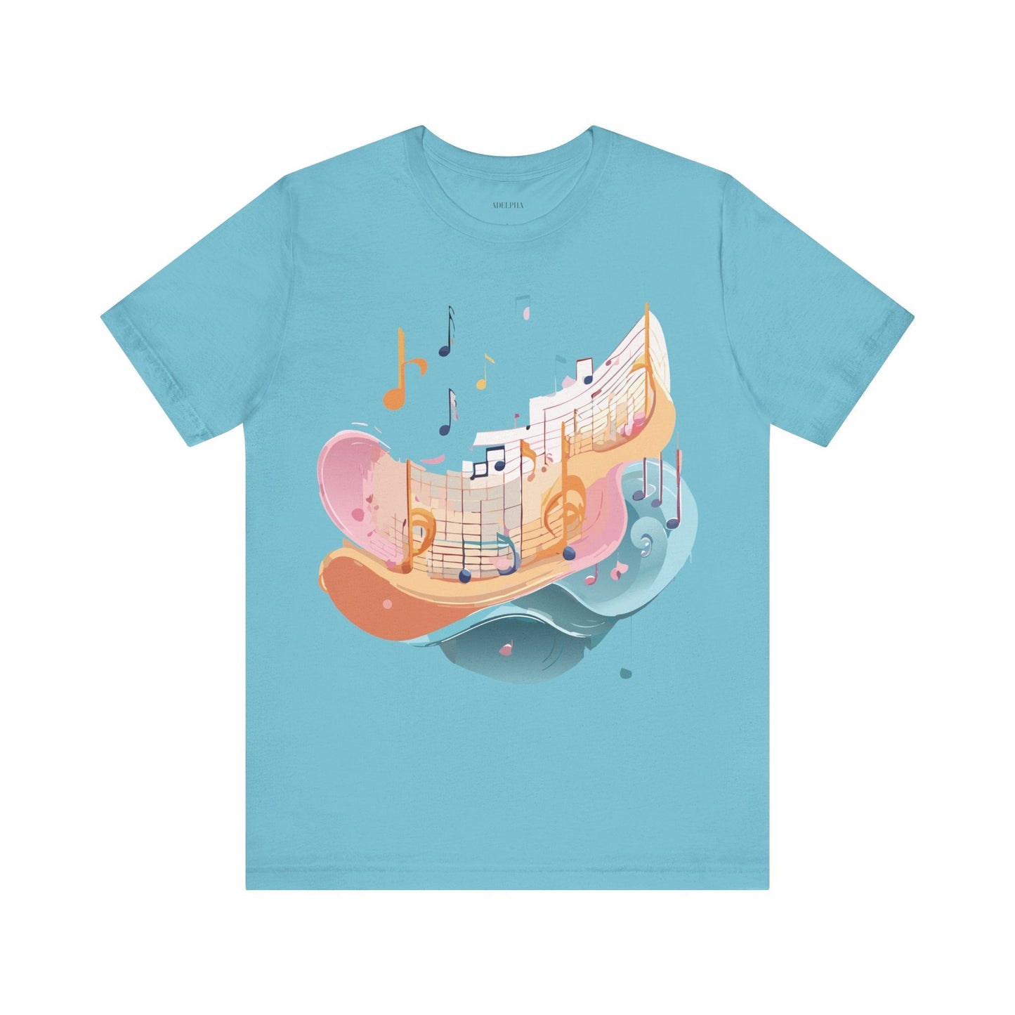 Adelpha Graphic Tee Unisex Jersey Short Sleeve Vintage Inspired Artwork Music T Shirt Casual Wear