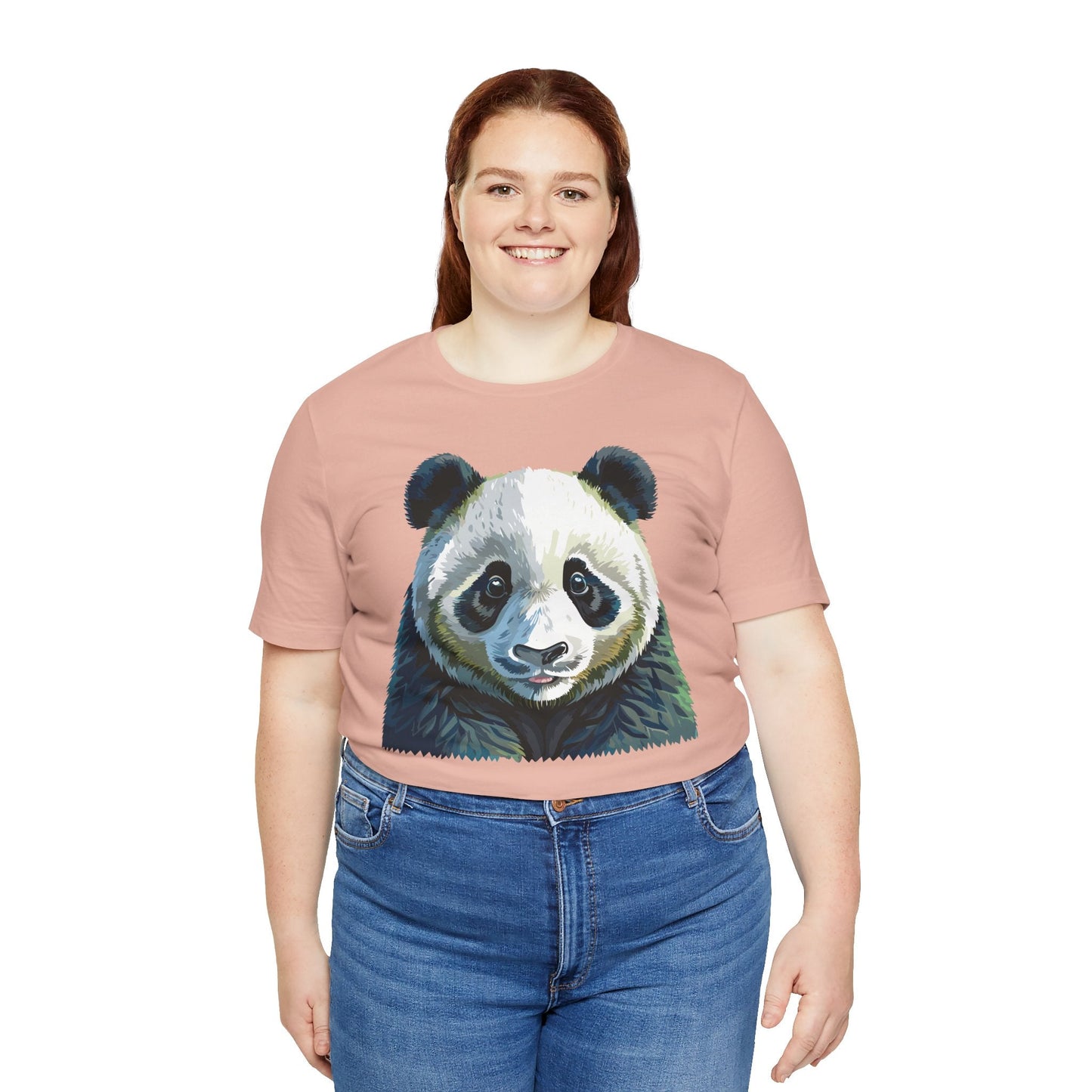 Unisex Animal Graphic Tee Shirt With Wild Animals Art Design Gildan Softstyle 64000