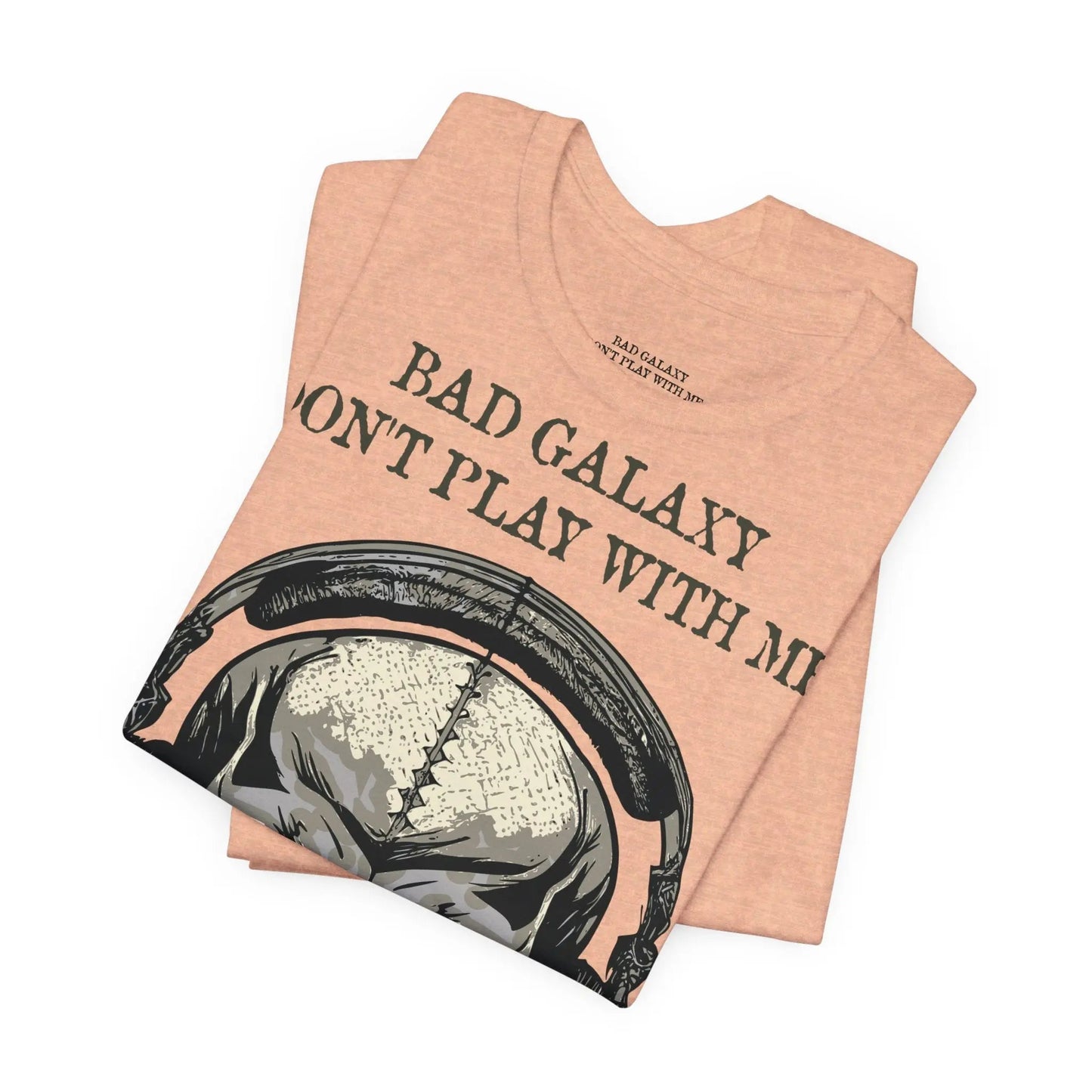 Skull T Shirt From Bad Galaxy Made To Order 100 Percent Cotton With Eco Friendly Inks Free Shipping