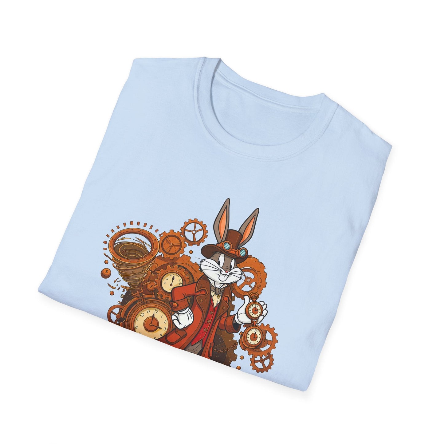 Bugs Bunny T Shirt Cartoon Tee Unisex Softstyle 100 Percent Cotton Gildan 64000 Tee
