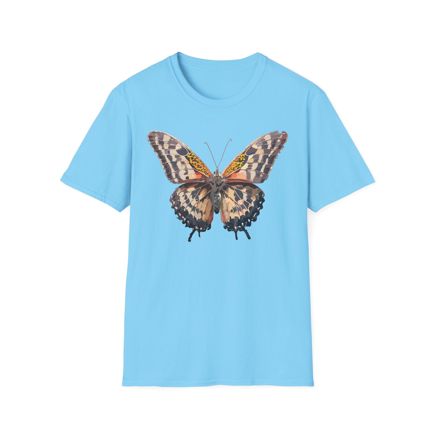 Butterfly Shirt Unisex Tee Monarch Butterfly Tee Softstyle Gildan 64000 Classic Fit