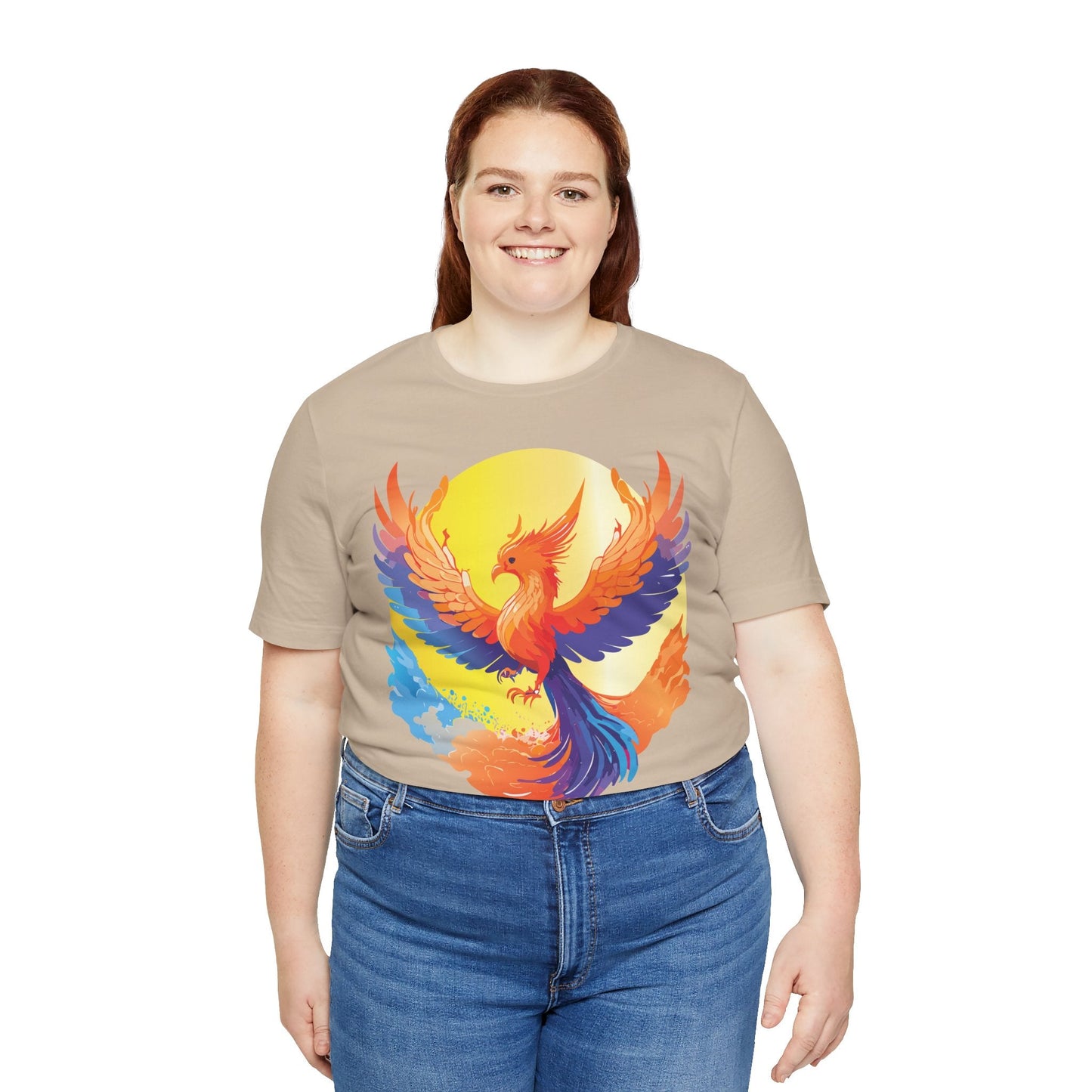 Unisex Animal Print Tee Shirt With Art Design Wild Animals Short Sleeve Comfort Fit