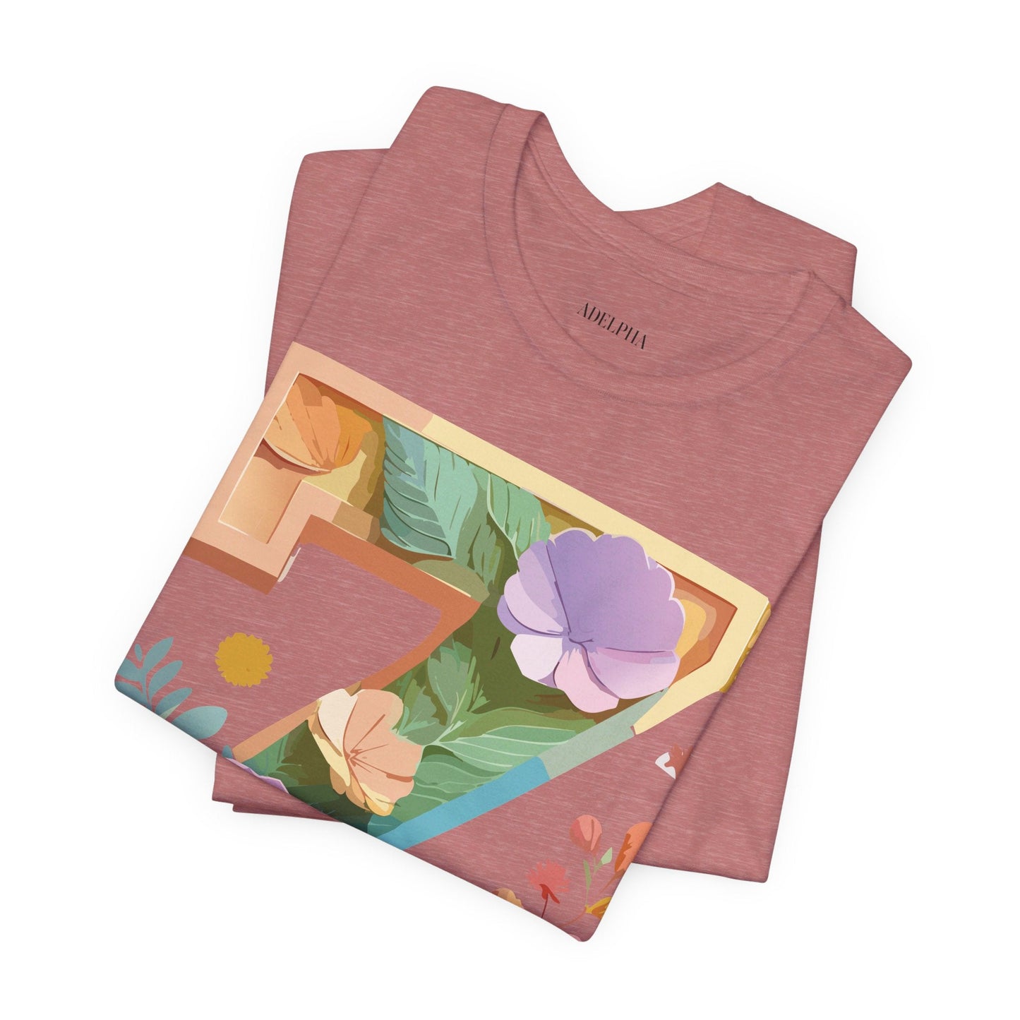 Unisex Letter Z Graphic Tee  Vintage Inspired Art Short Sleeve