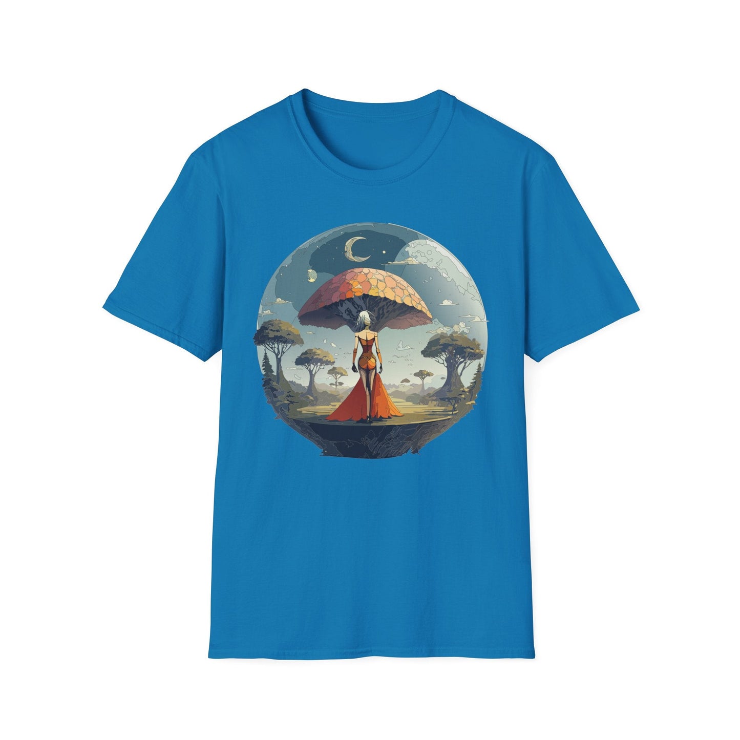 Womens Graphic T Shirts Art Design Shirt Softstyle Casual Tee 64000 Gildan Ring Spun Cotton
