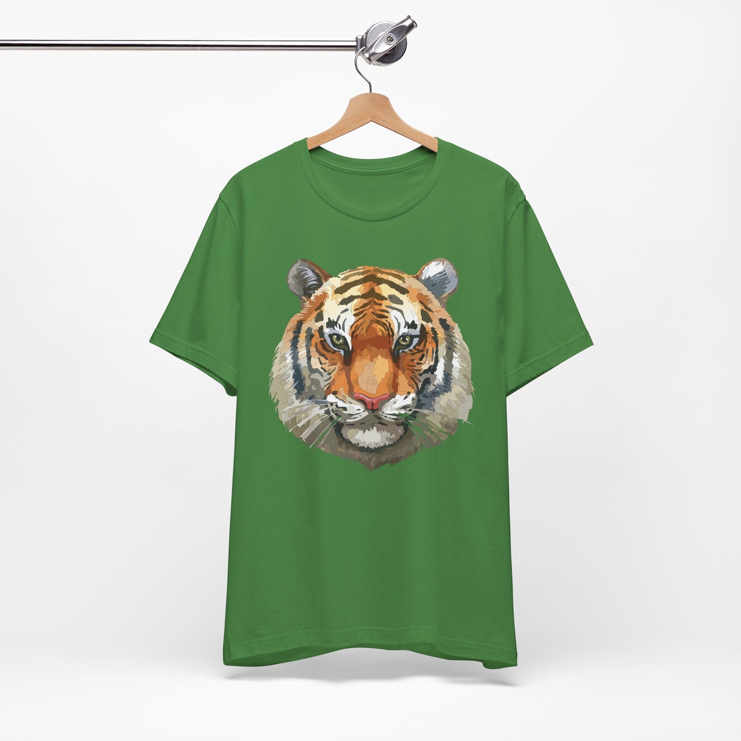 Unisex Tiger Tee, Animal Shirt, Tee Shirt with Tiger, Safari T-Shirt, Animal Tees, Big Cat Shirt, Safari T-Shirt 4