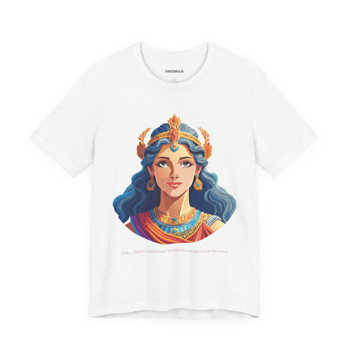 Goddess Graphic Unisex Cotton Bella+Canvas Tee with Hera