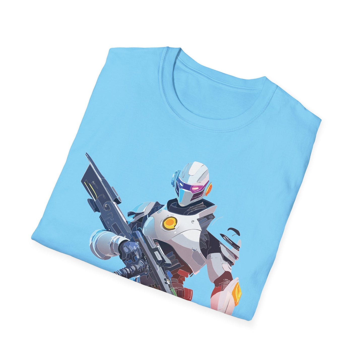 Unisex Robocop T Shirt Graphic With Classic Robocop Design Softstyle 100 Cotton Tee