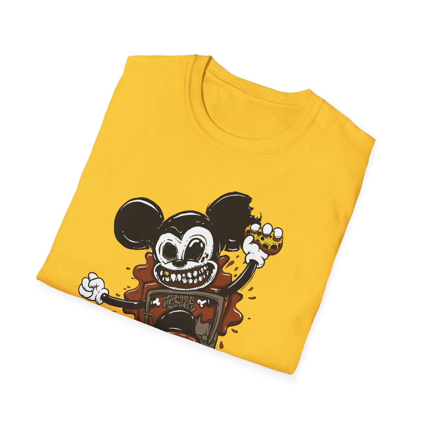Cartoon T Shirt Animation Tee Unisex Gildan Softstyle 64000 100 Percent Cotton Comfort