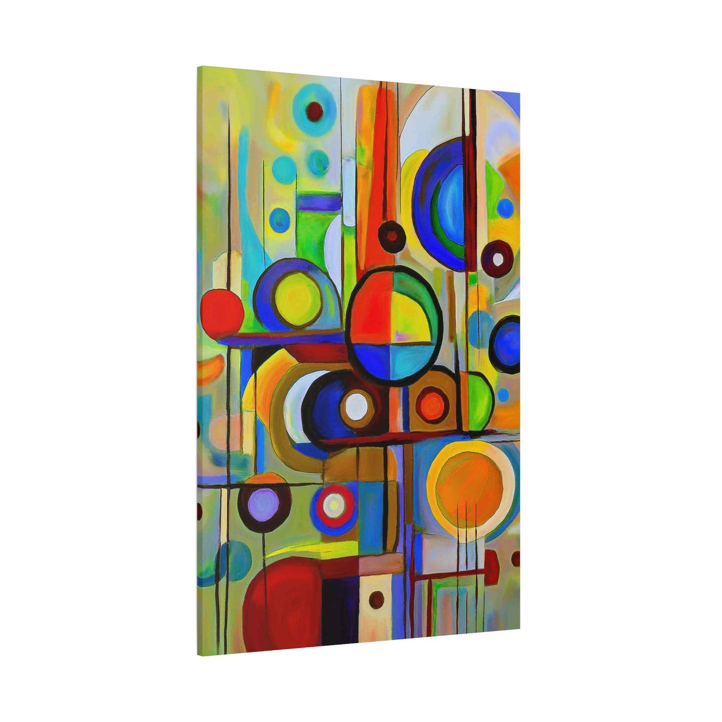 Abstract Painting Print Canvas 20x24,20x30,24x30, 24x32,24x36,30x40, 32x48,36x48,40x60 Pine-Wood Inner Frame ABS-14
