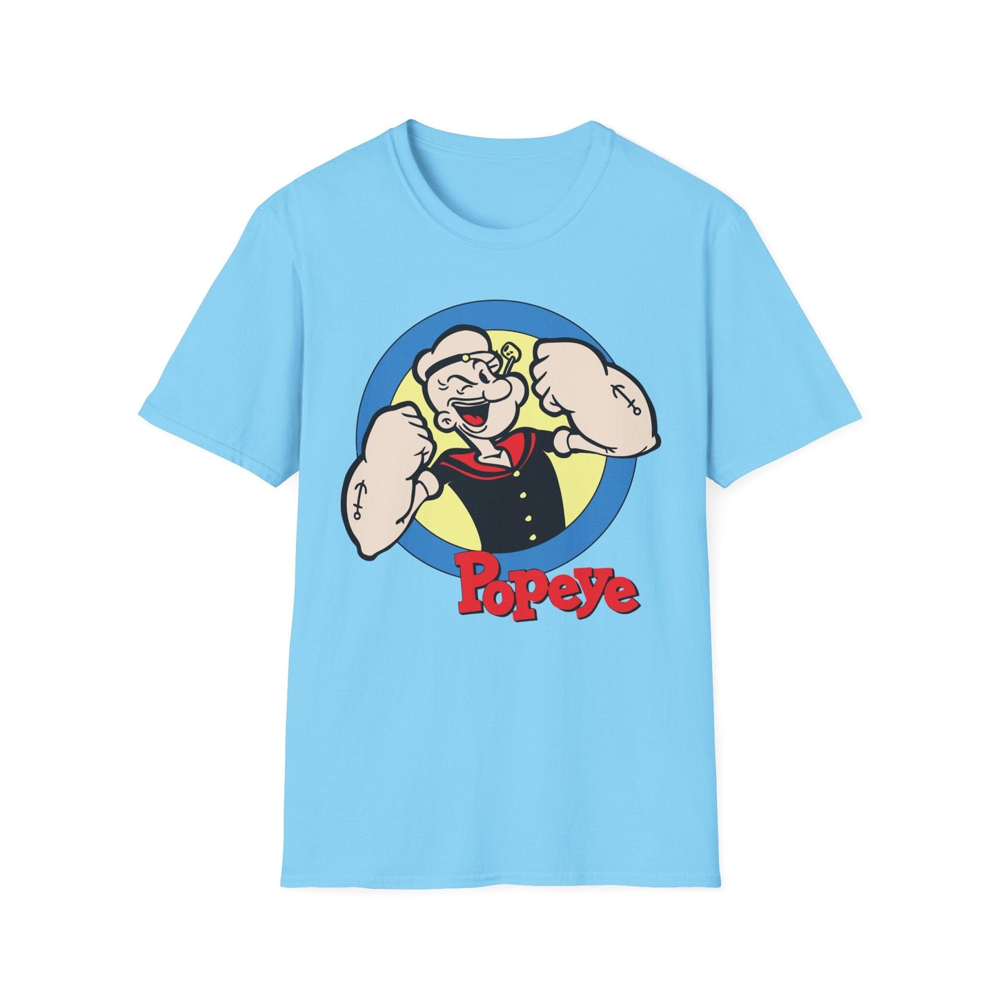 Unisex Cartoon T Shirt With Art Design Funny Animation Tee Gildan Softstyle 64000
