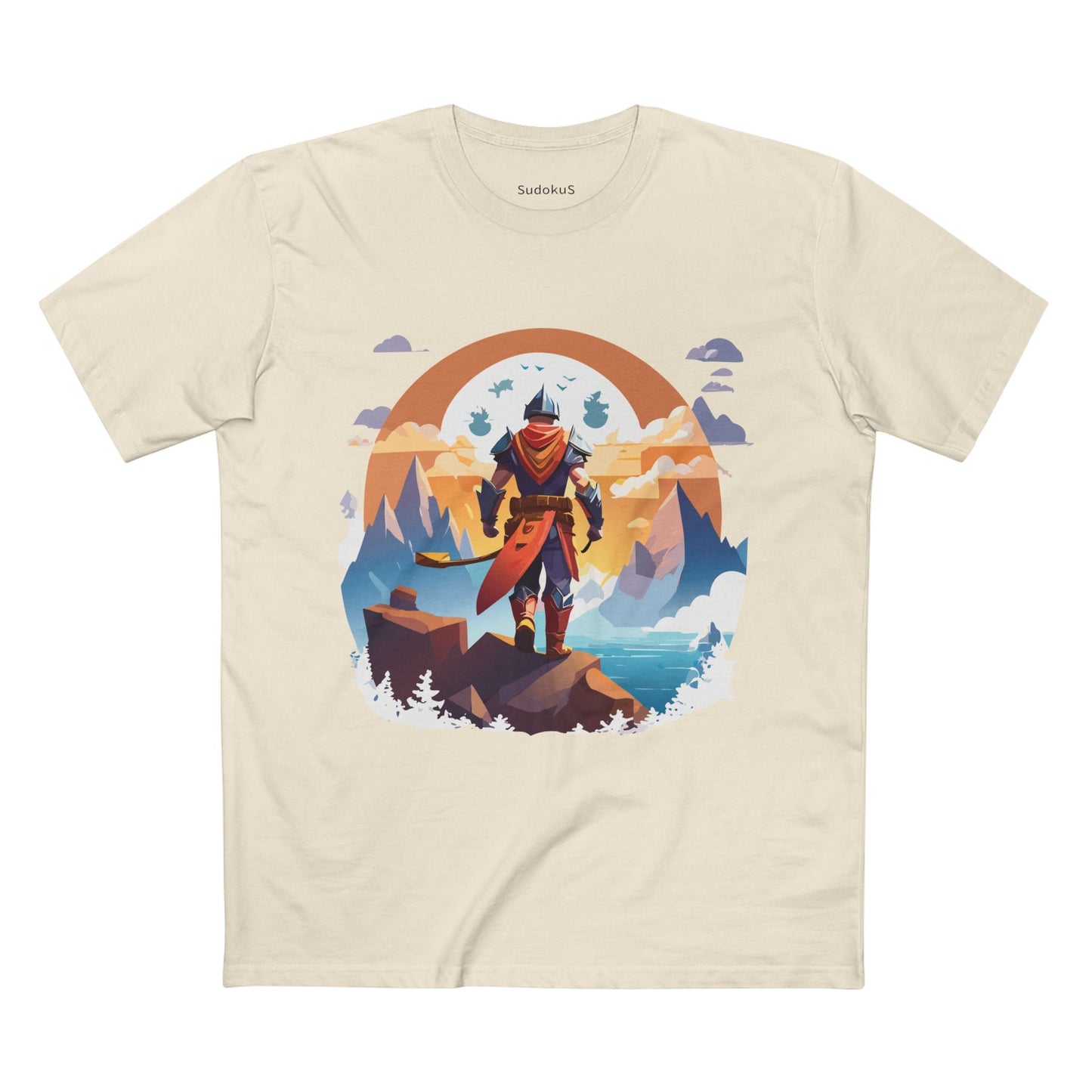 Adventures Graphic Unisex 100 Cotton Staple Tee 7