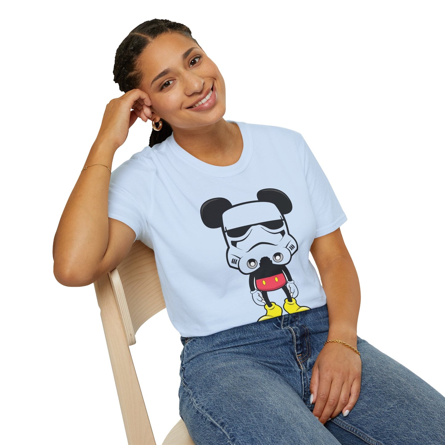 Cartoon T Shirt Animation Tee Funny Unisex Gildan Softstyle 64000 100 Percent Ring Spun Cotton