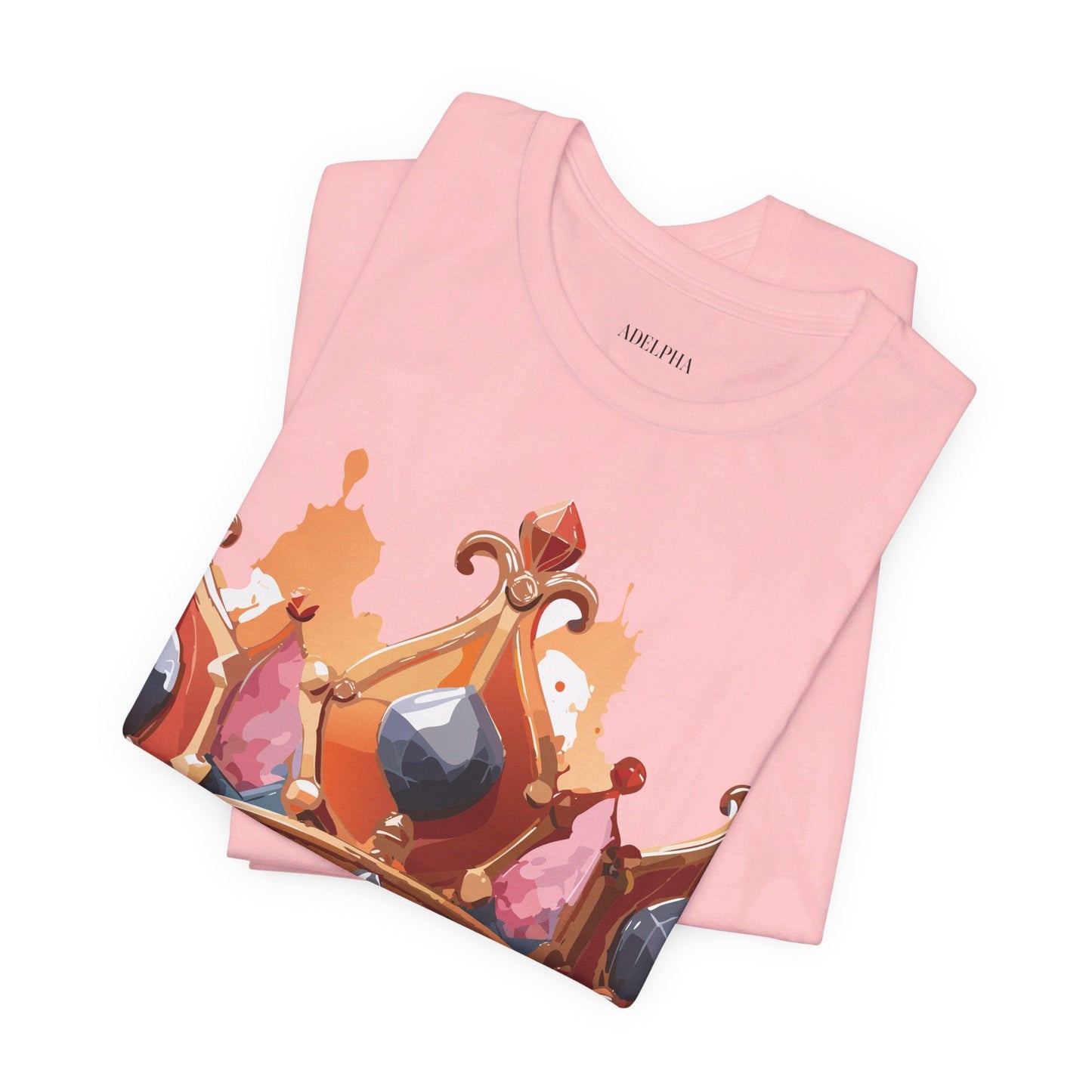 Crown Graphic Unisex 100 Cotton Vintage Artwork Tee 10