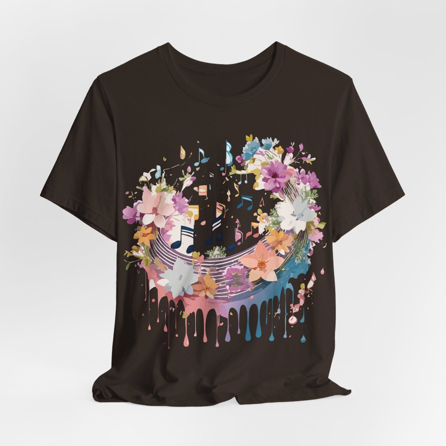 Adelpha Music T Shirt Unisex Graphic Tee With Vintage Inspired Artwork Short Sleeve