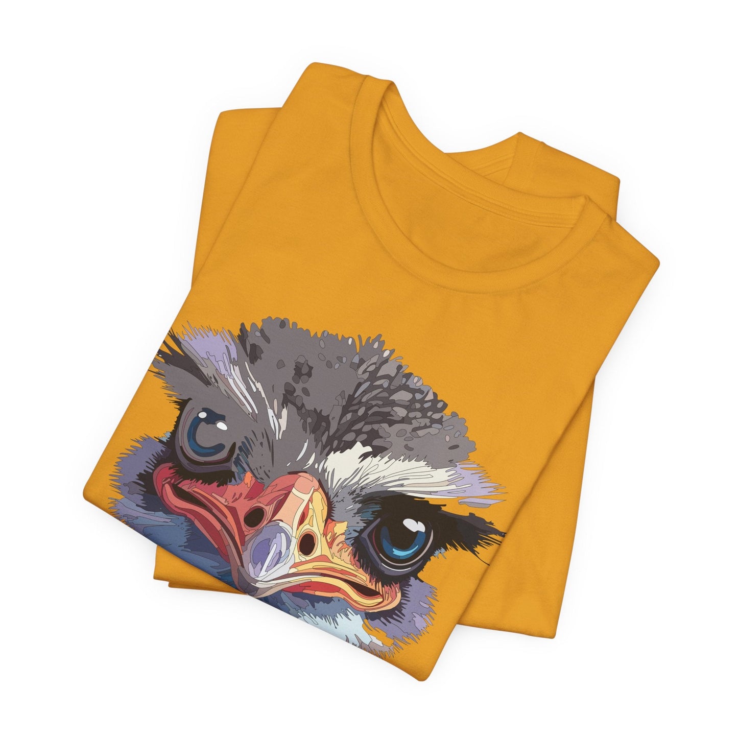 Unisex Animal Tee Shirt With Art Design Wild Animals Shirt Gildan Softstyle 64000