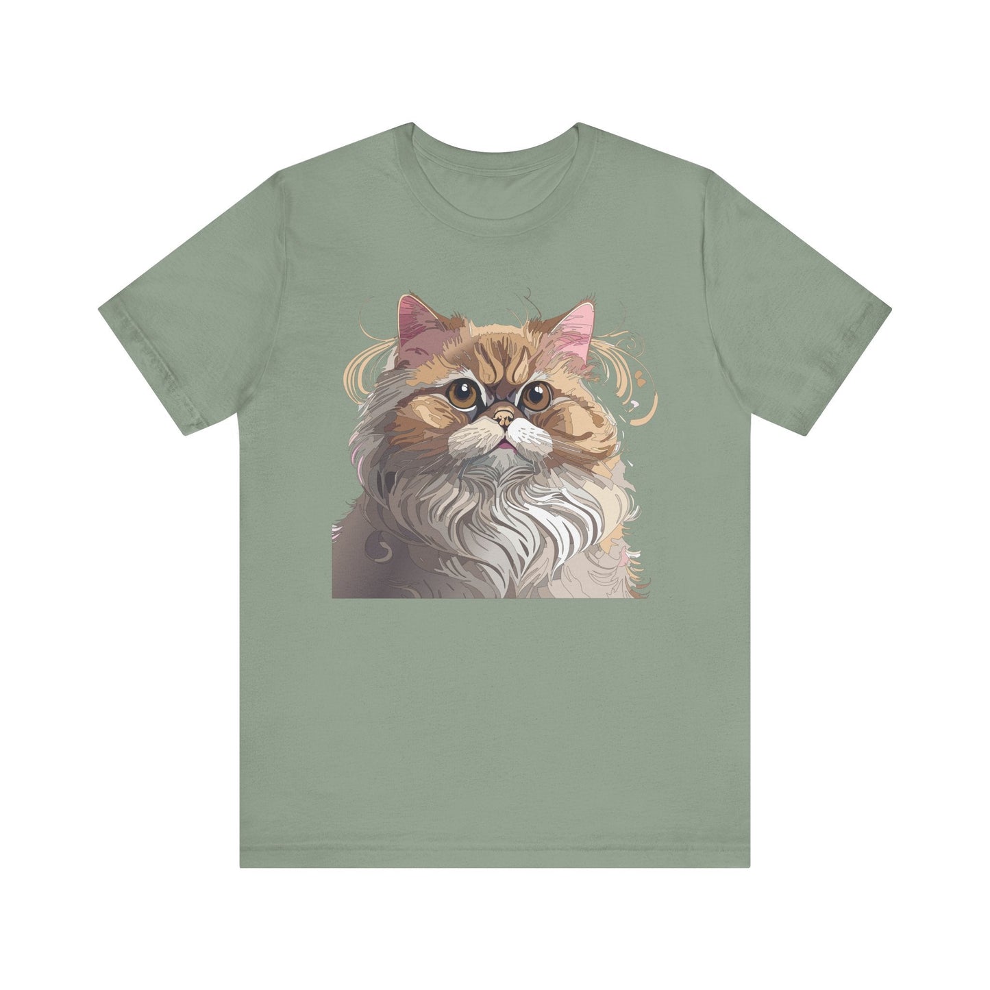 Unisex Animal Shirt With Animals Art Design Tee Short Sleeve Wildlife Print Tee Collection