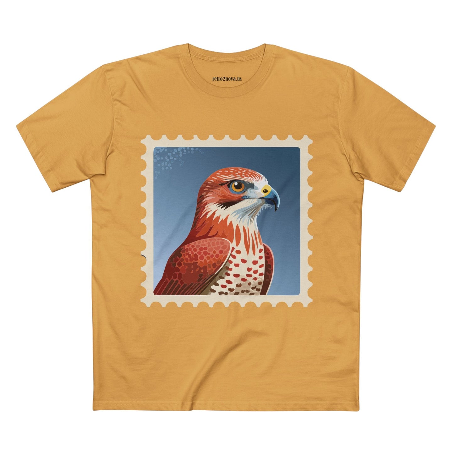 Stamp Shirt Postage Stamp Tee Unisex Premium Cotton Original Art Design Retro2Nova Art Collection
