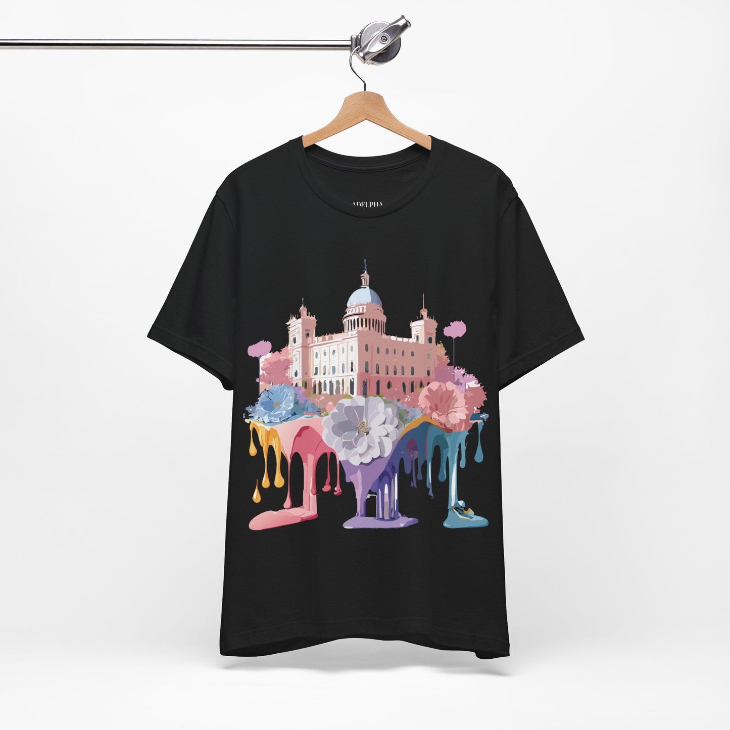 Madrid Tourist Shirt Graphic Tee Unisex Vintage Inspired Artwork By Adelpha Premium Streetwear