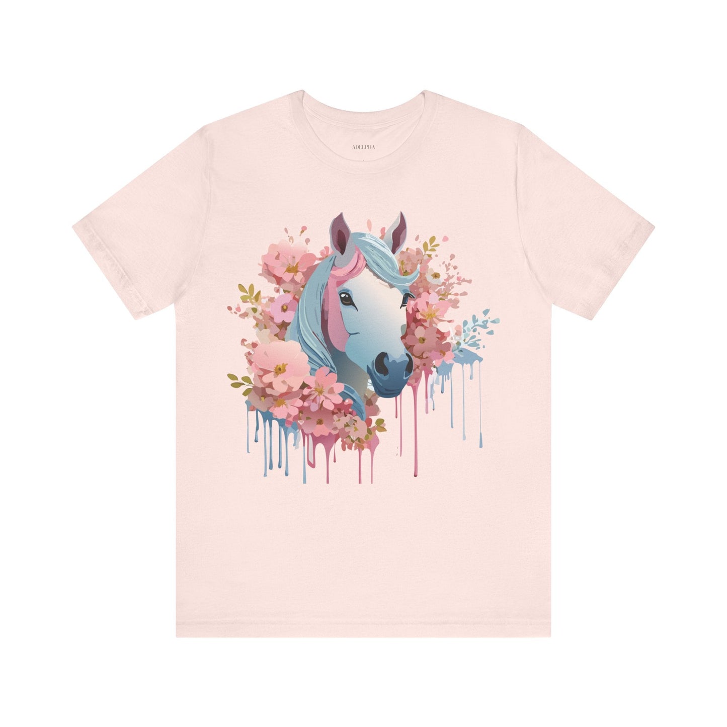 Horse Graphic Unisex 100 Cotton Vintage Animal Art T-Shirt 15