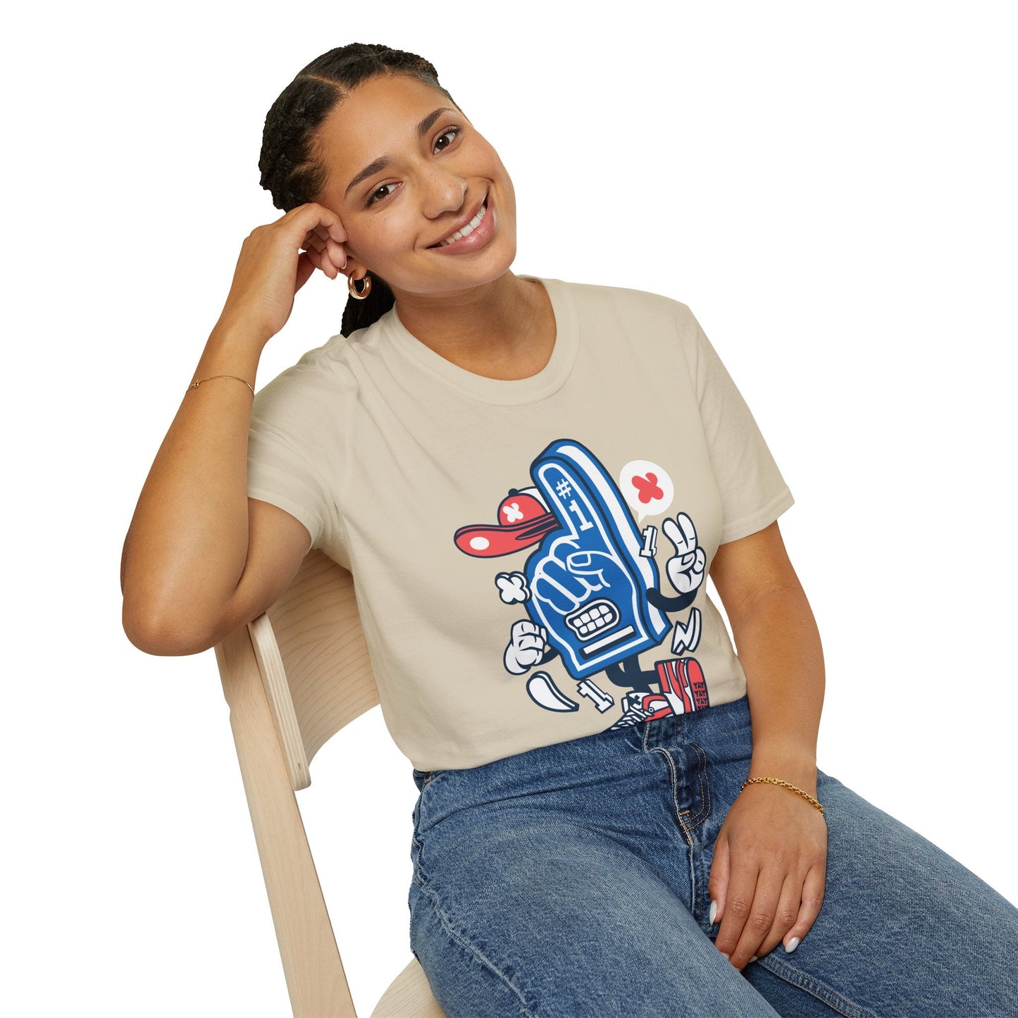 Cartoon T Shirt Animation Tee Unisex Funny Tee Gildan Softstyle 64000 100 Percent Ring Spun Cotton
