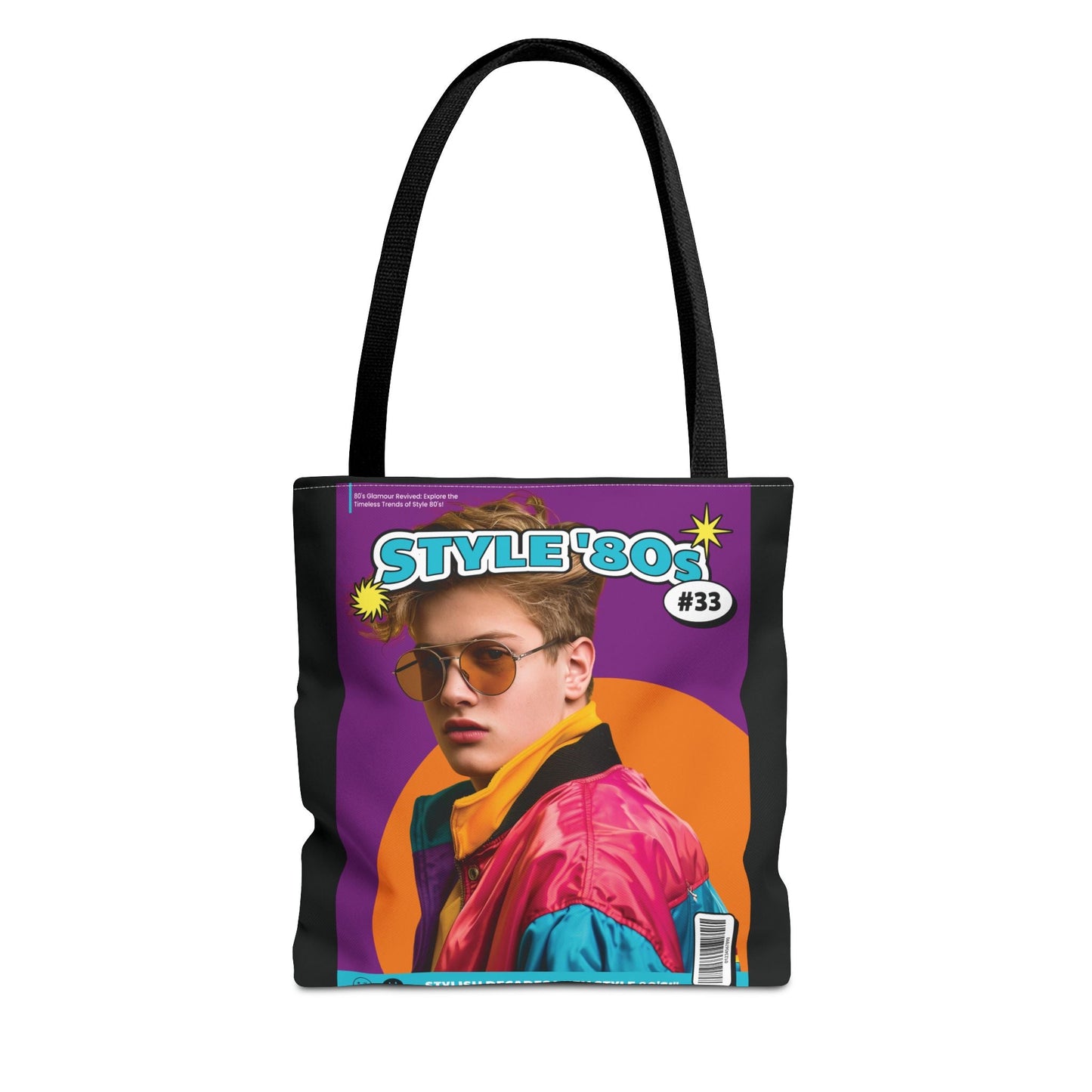 Canvas Tote Bag Magazine Cover Vintage Inspired Design Durable Everyday Use Tote Free Shipping