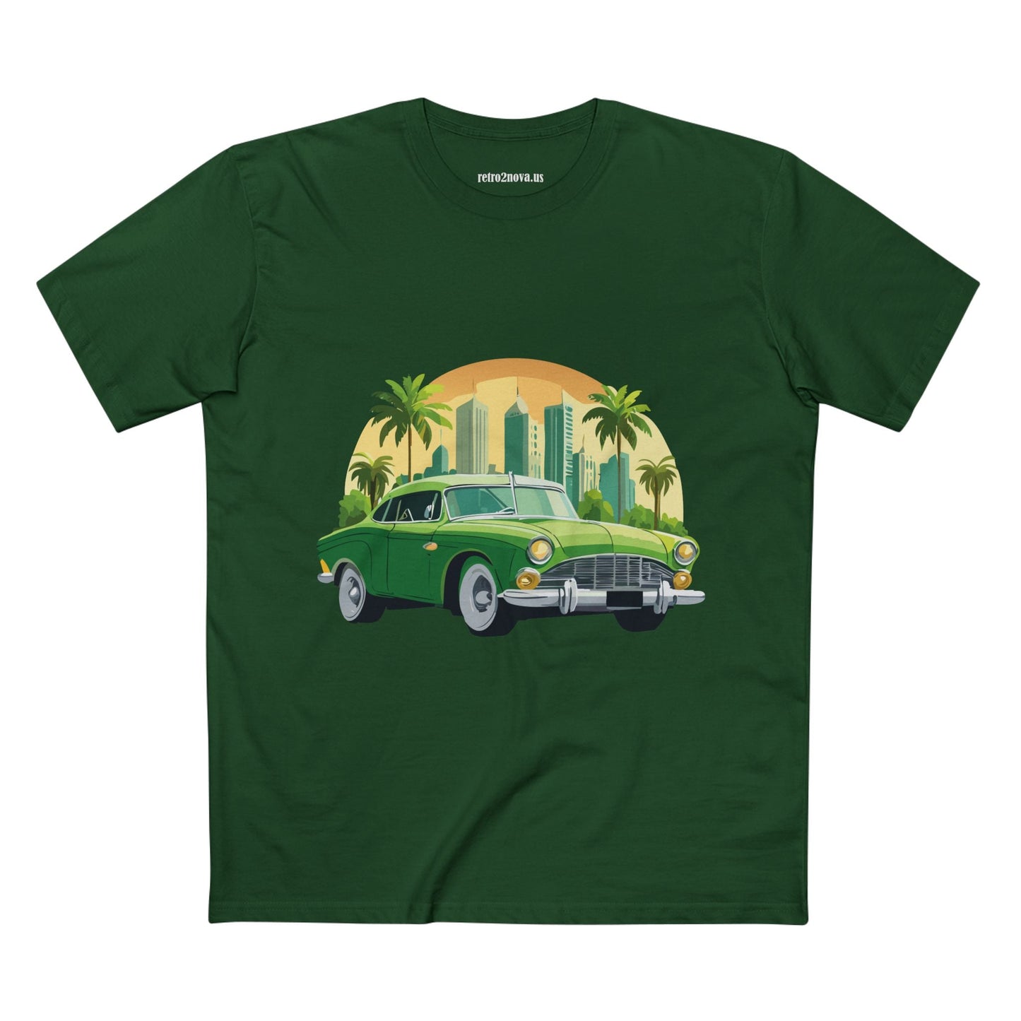Retro Car Shirts Vintage Car Shirts Unisex Premium Cotton Tee With Original Art Design