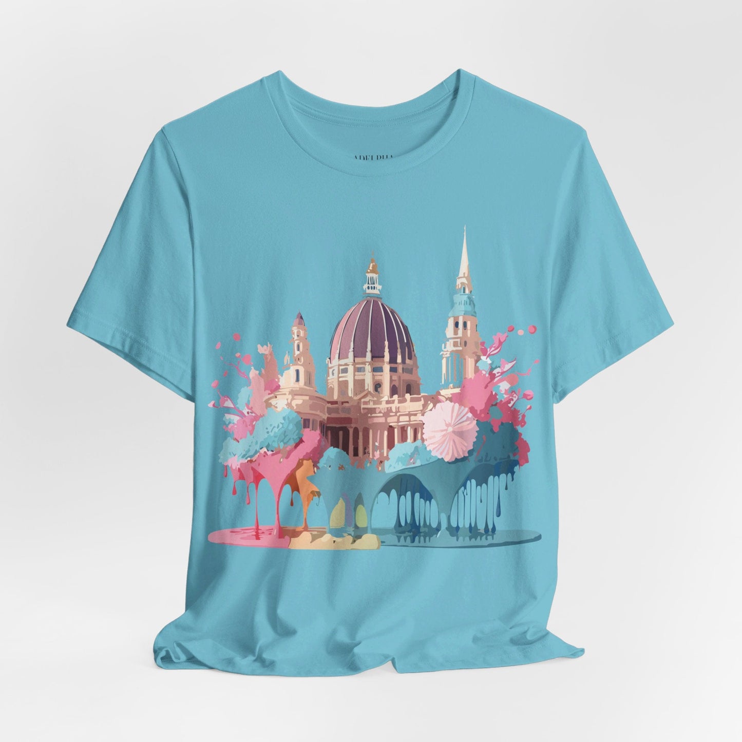 Vienna Tourist Shirt Graphic Tee Unisex Jersey Short Sleeve Vintage Inspired Artwork Adelpha