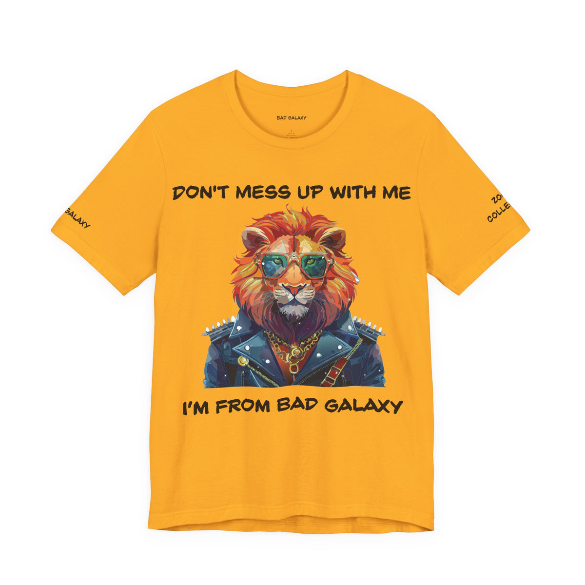 Animal Graphic Unisex Cotton Bella+Canvas Tee with Art Design b5