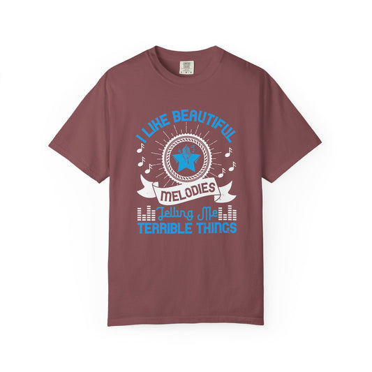 Music Graphic Design Unisex Cotton T-shirt m9
