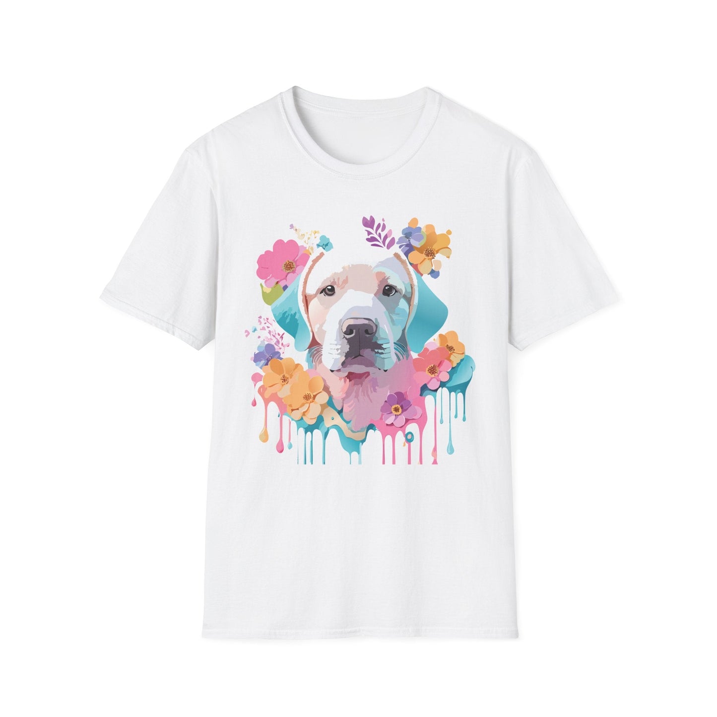 Dog Shirt Unisex Animal Tee Softstyle Gildan 64000 Short Sleeve Tee