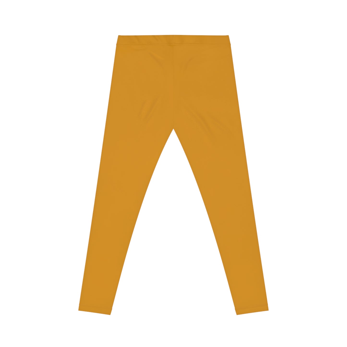 Harvest Bronze Color Women's Poly-Span Casual Leggings XS-2XL