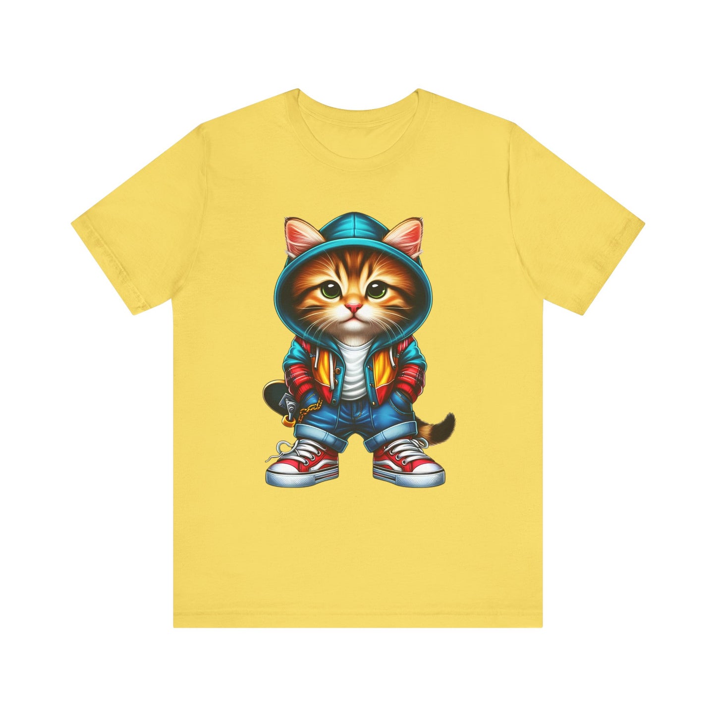 Mina Cool Cat Tee Shirt, Funny Cat T-Shirt, Pet Shirt, Animal Tees, Funny Animal T-Shirt, Graphic Tee