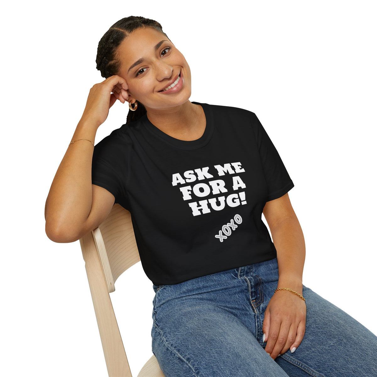 Unisex Cotton Short Sleeves Funny Romantic Graphic T-Shirt