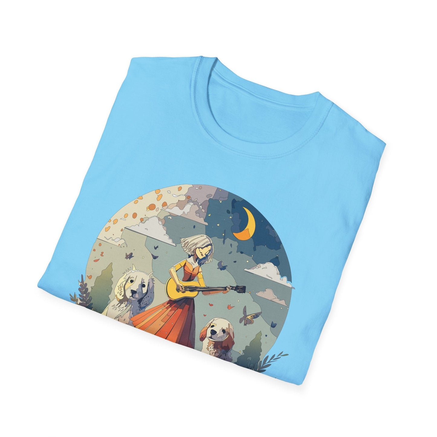 Womens Graphic T Shirts Art Design Tee Softstyle Gildan 64000 100 Percent Cotton