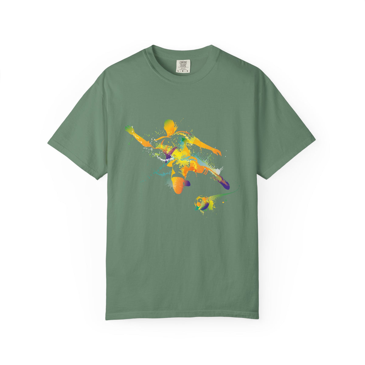Sports Graphic Unisex T-Shirt Garment Dyed Cotton Relaxed Fit Comfort Colors 7