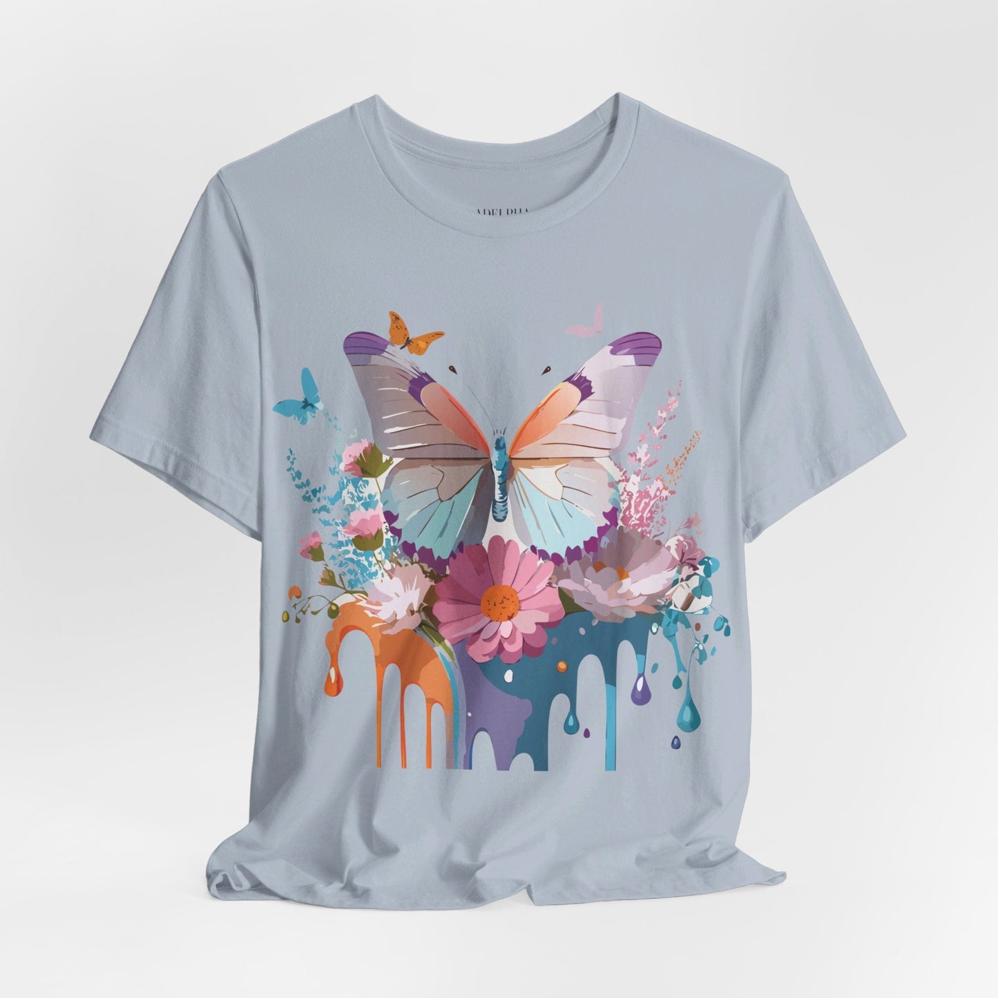 Butterfly Graphic Tee Adelpha Vintage Inspired Unisex Short Sleeve Shirt