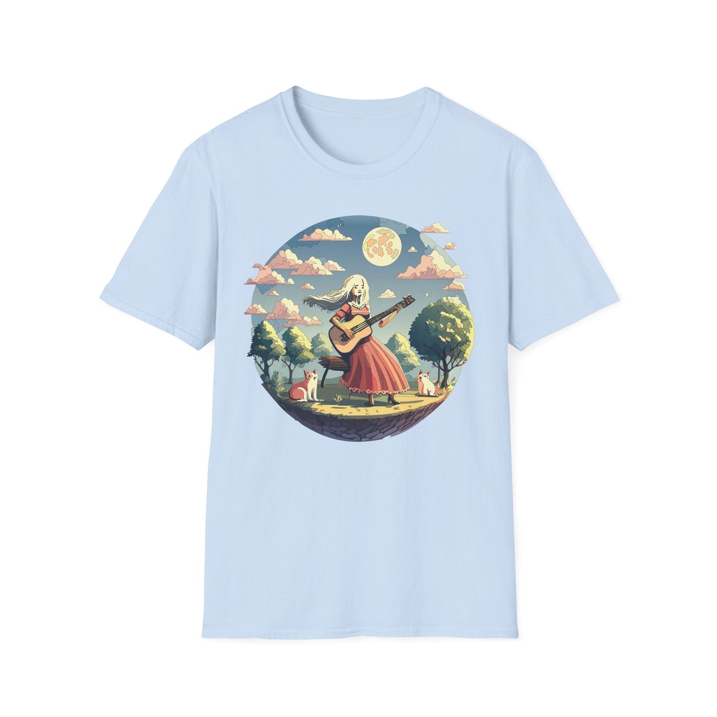 Womens Graphic T Shirts Art Design Tee Softstyle 100 Percent Cotton Unisex Gildan 64000