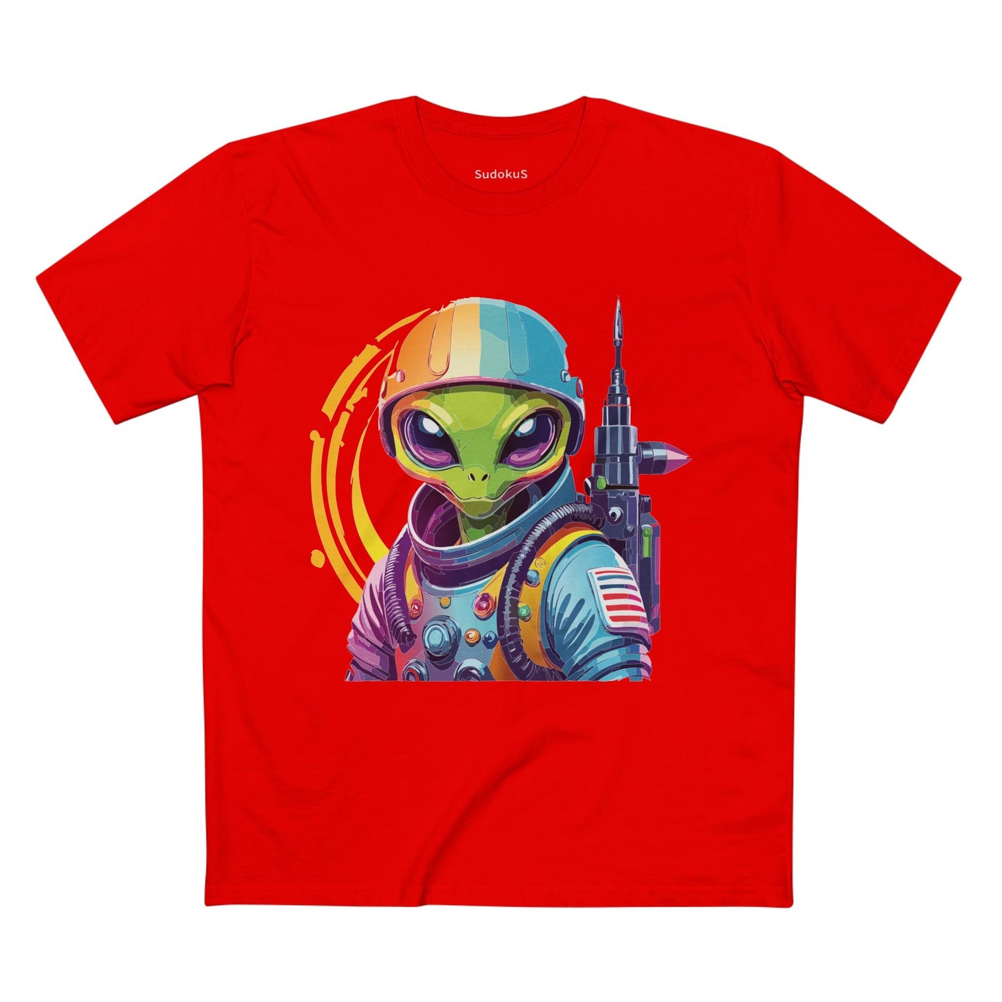 Aliens Graphic Unisex 100 Cotton Staple Tee 60