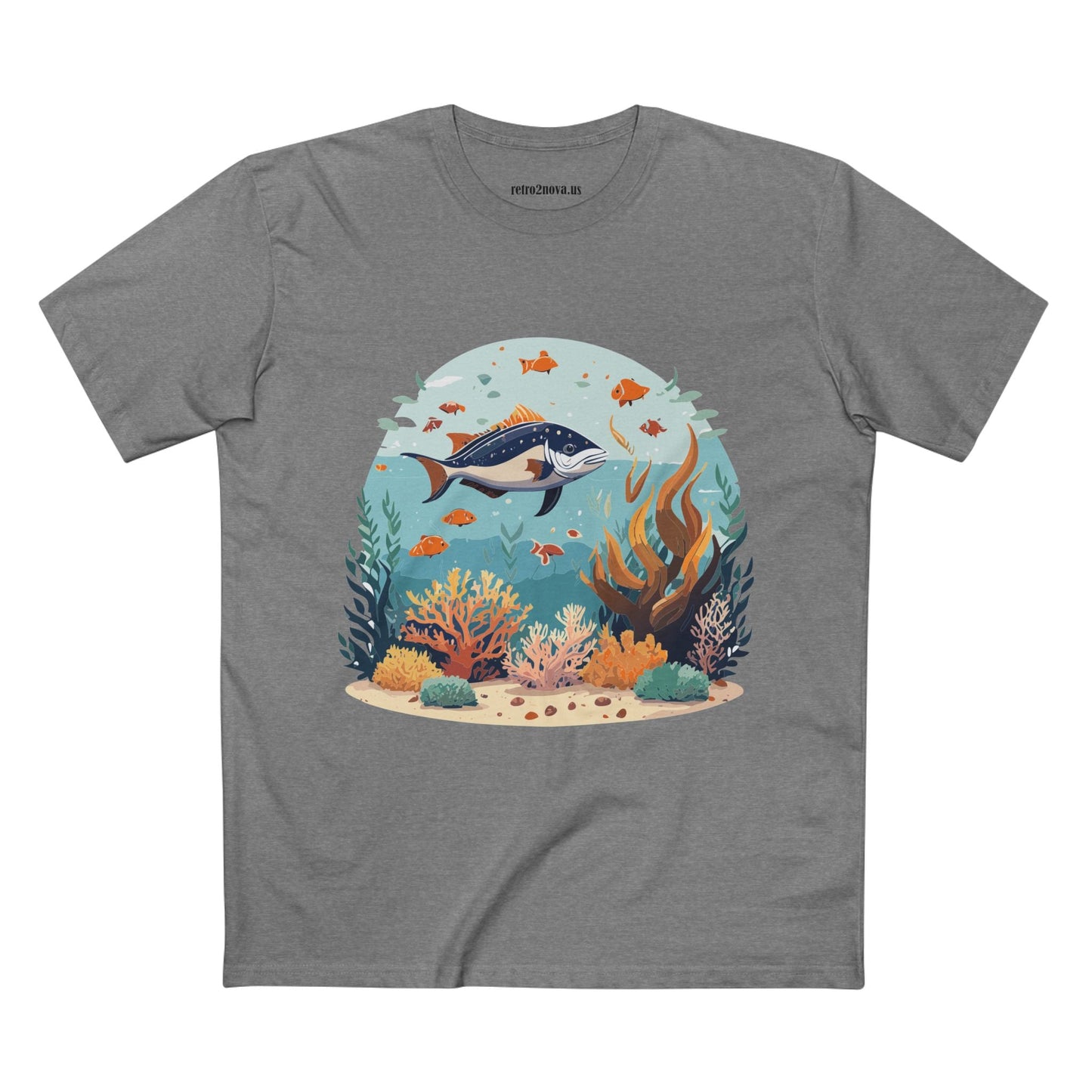Ocean Pacific Ocean Shirt Unisex Premium Cotton Tee With Original Art Design Retro2Nova