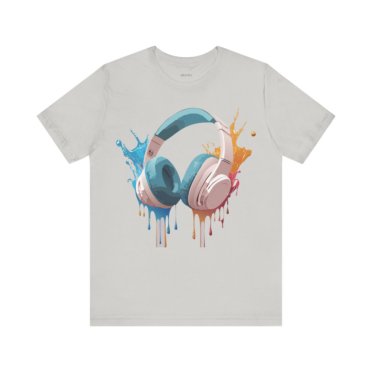 Music Graphic Unisex Cotton Bella+Canvas Tee with Art Design m146