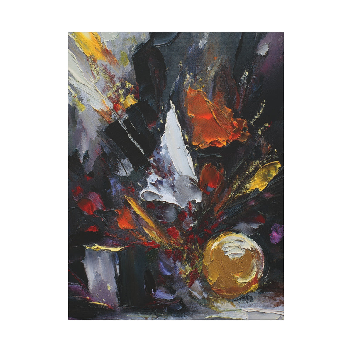 Abstract Oil Painting Print Canvas 20x24,20x30,24x30 24x32,24x36,30x40 32x48,36x48,40x60 Pine-Wood Inner Frame ABS-74