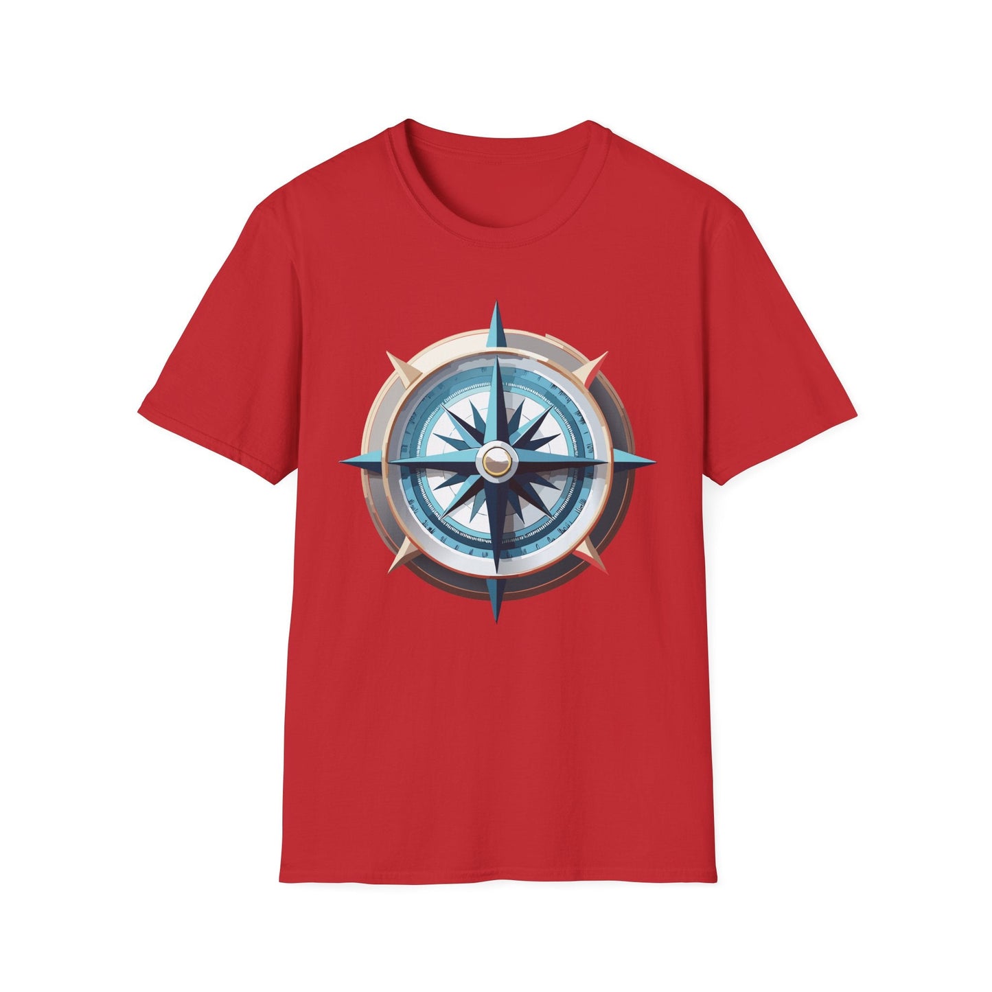 Compass Navigator Graphic Tee Unisex 100 Cotton 18