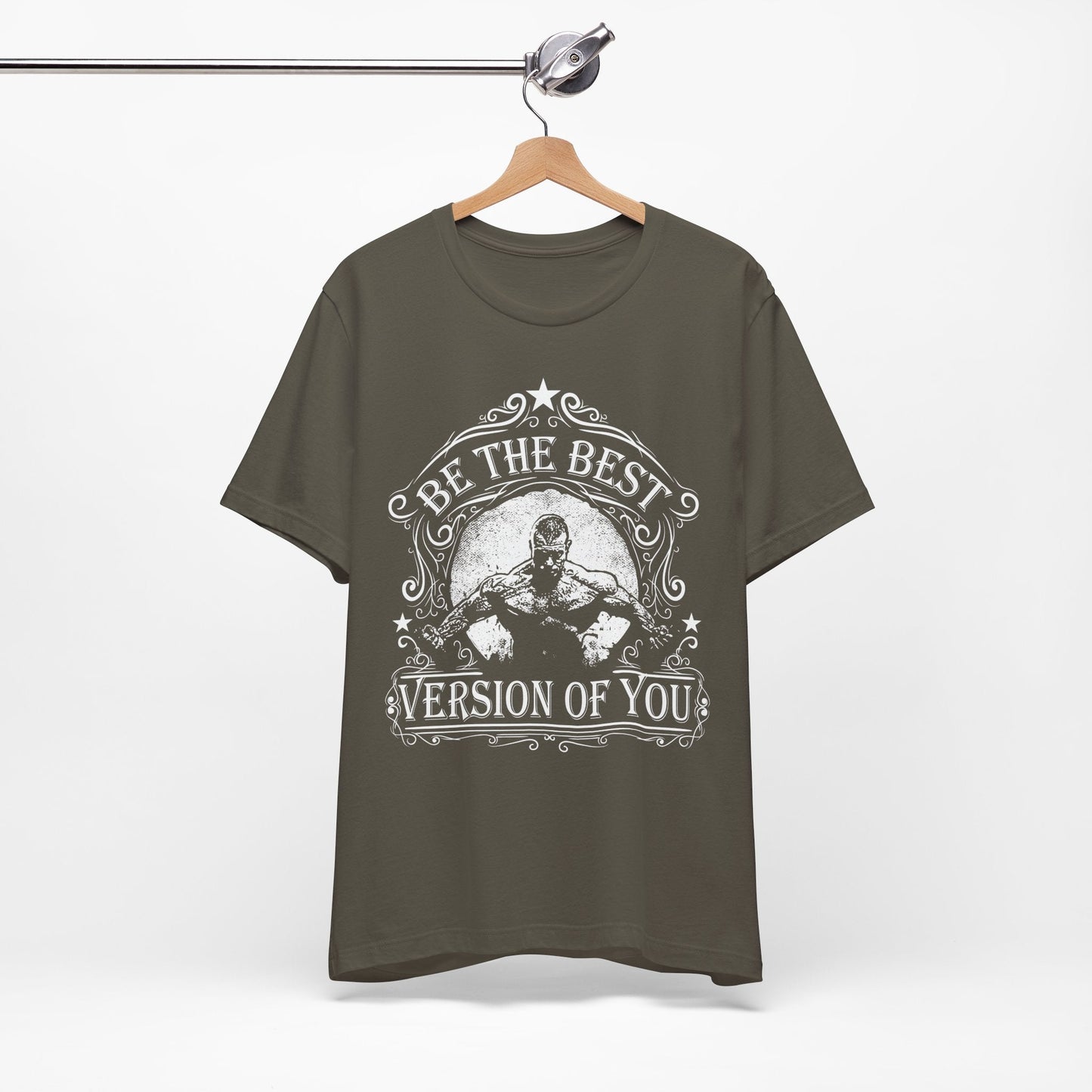 Be The Best Version Of You T-Shirt Motivational Fitness Tee
