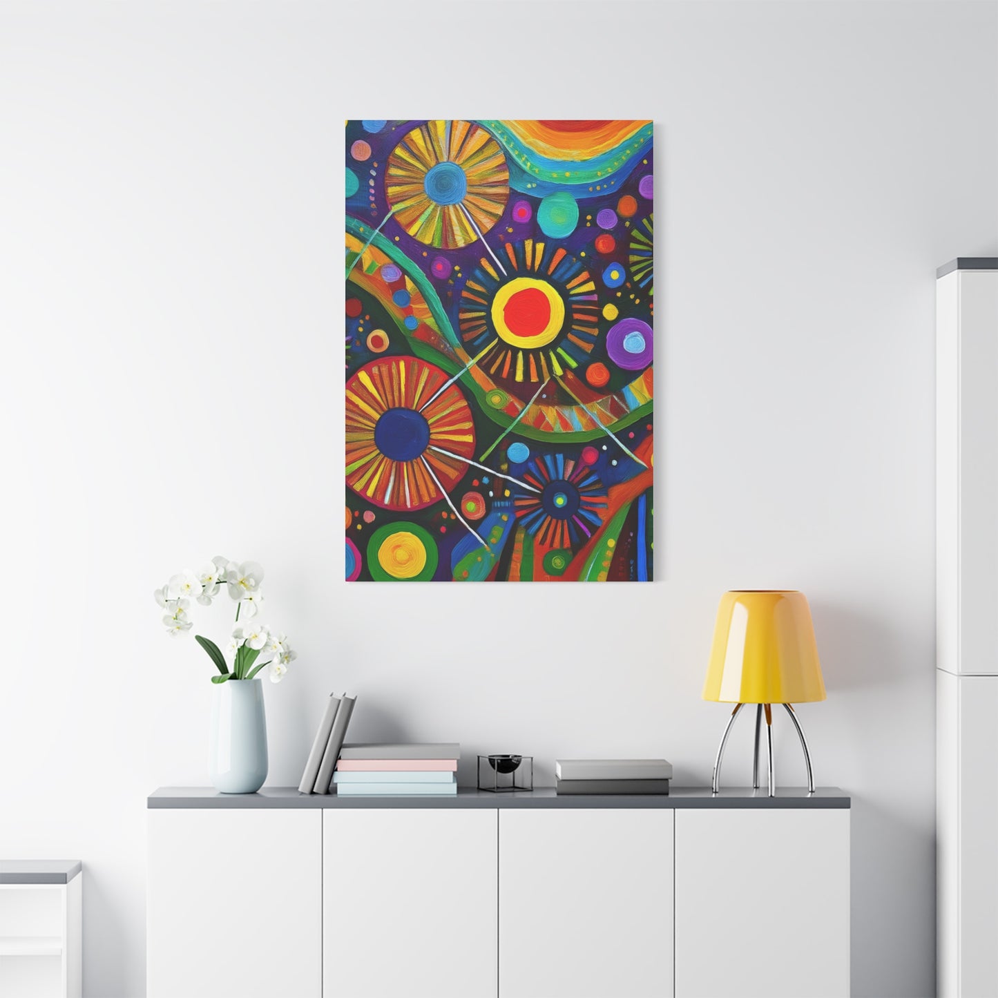 Abstract Oil Painting Print Canvas 20x24,20x30,24x30 24x32,24x36,30x40 32x48,36x48,40x60 Pine-Wood Inner Frame ABS-139